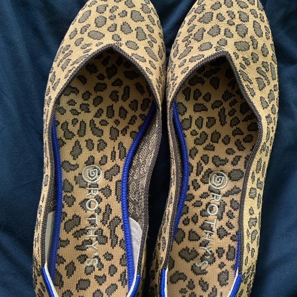 Rothy’s the flat cheetah size 12.5 - Picture 2 of 5